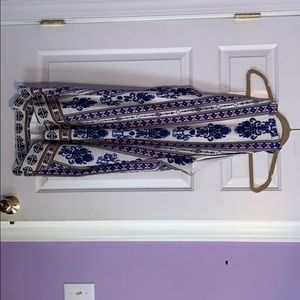 Halter dress open back